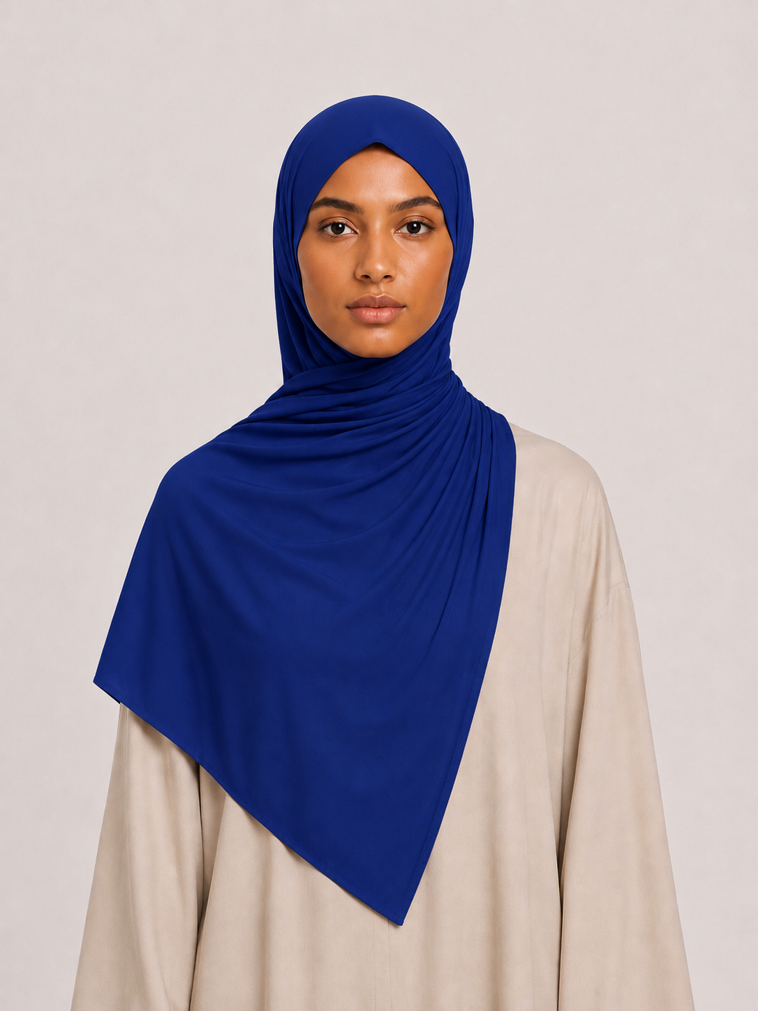 Voile Liquid Jersey — Bleu Profond