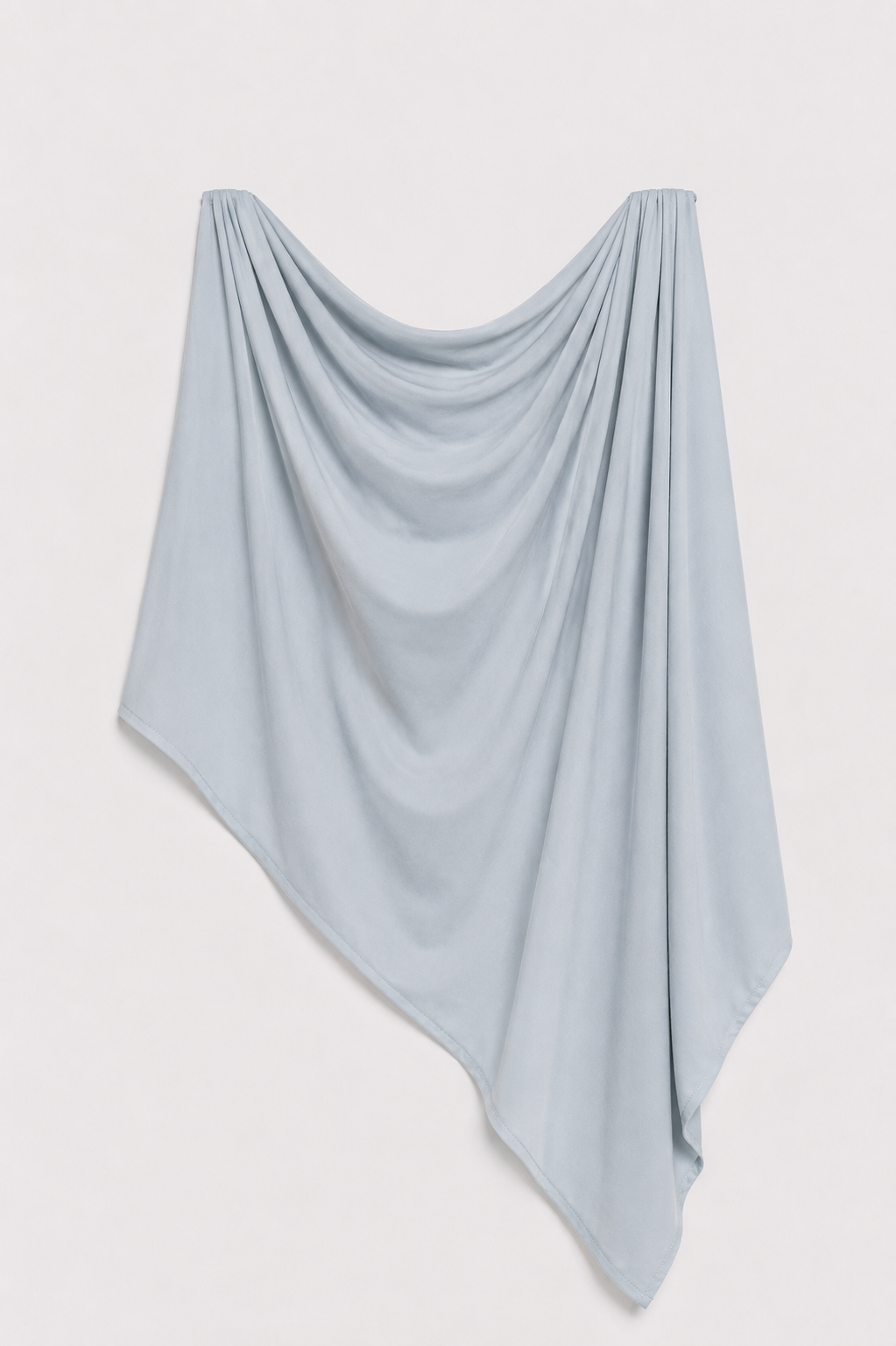 Voile Liquid Jersey — Bleu Gris
