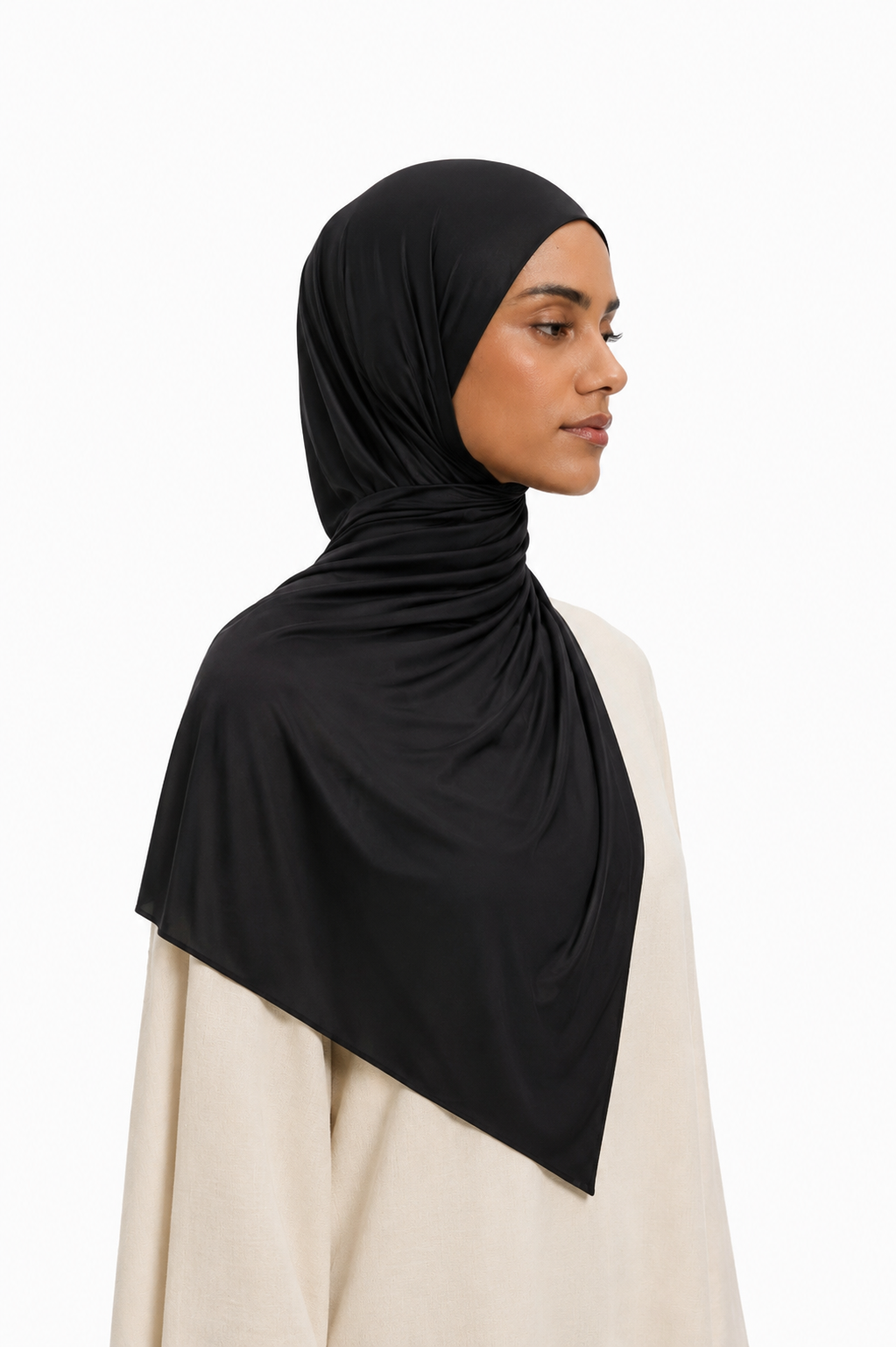 Voile Liquid Jersey — Noir