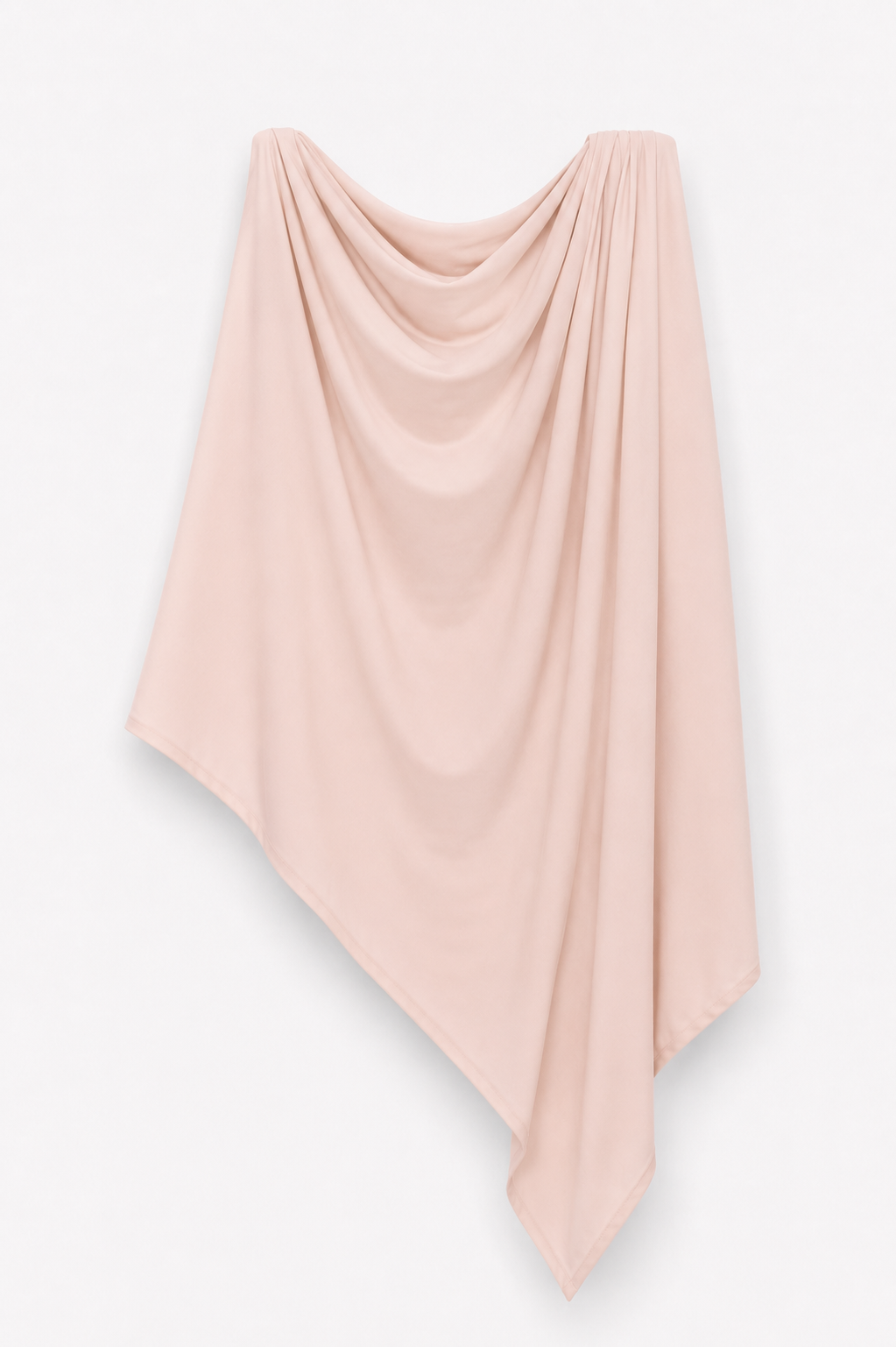 Voile Liquid Jersey — Rose Pâle