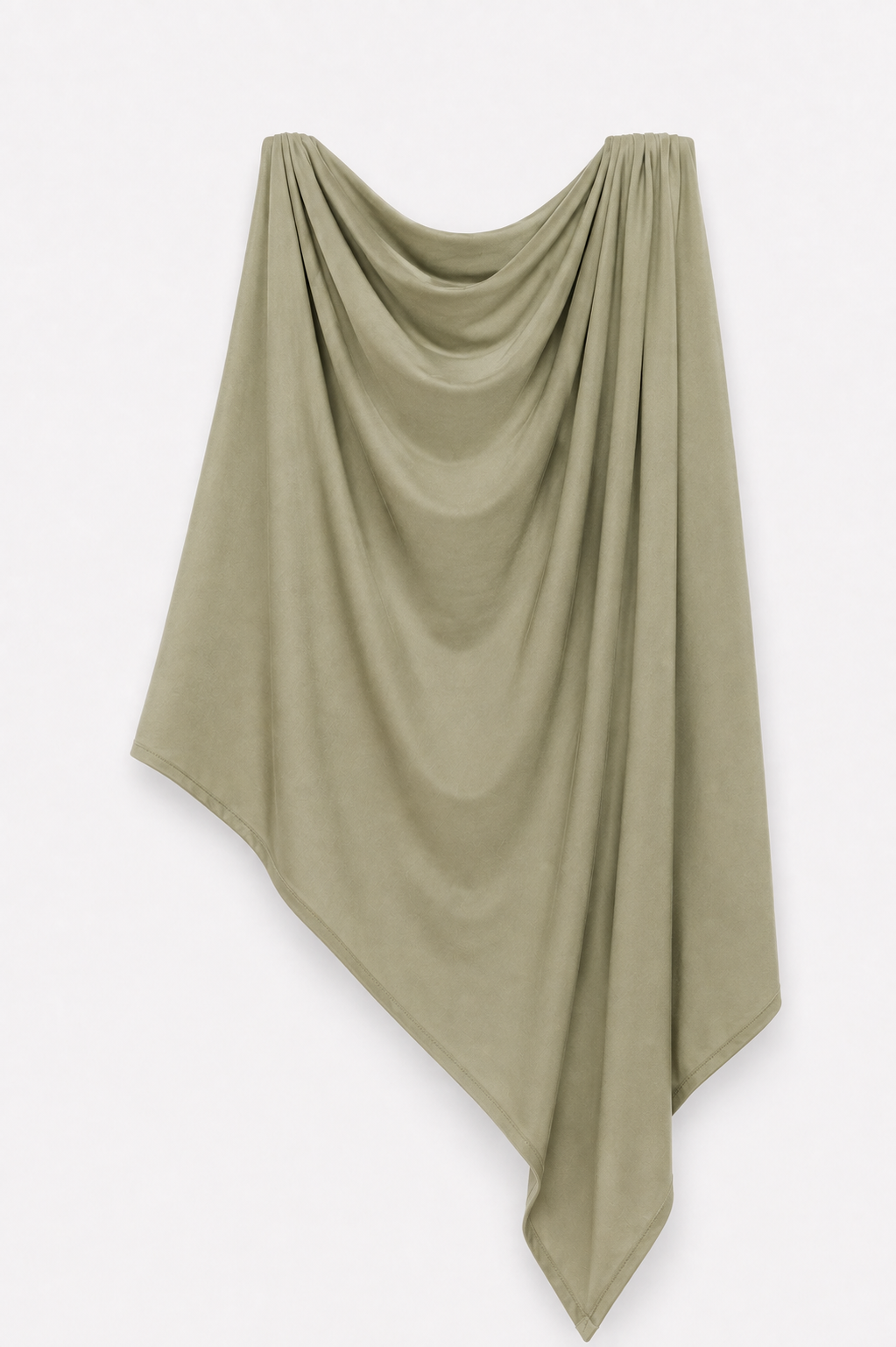 Voile Liquid Jersey — Kaki