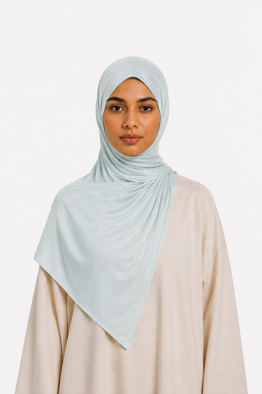 Voile Liquid Jersey — Bleu Clair