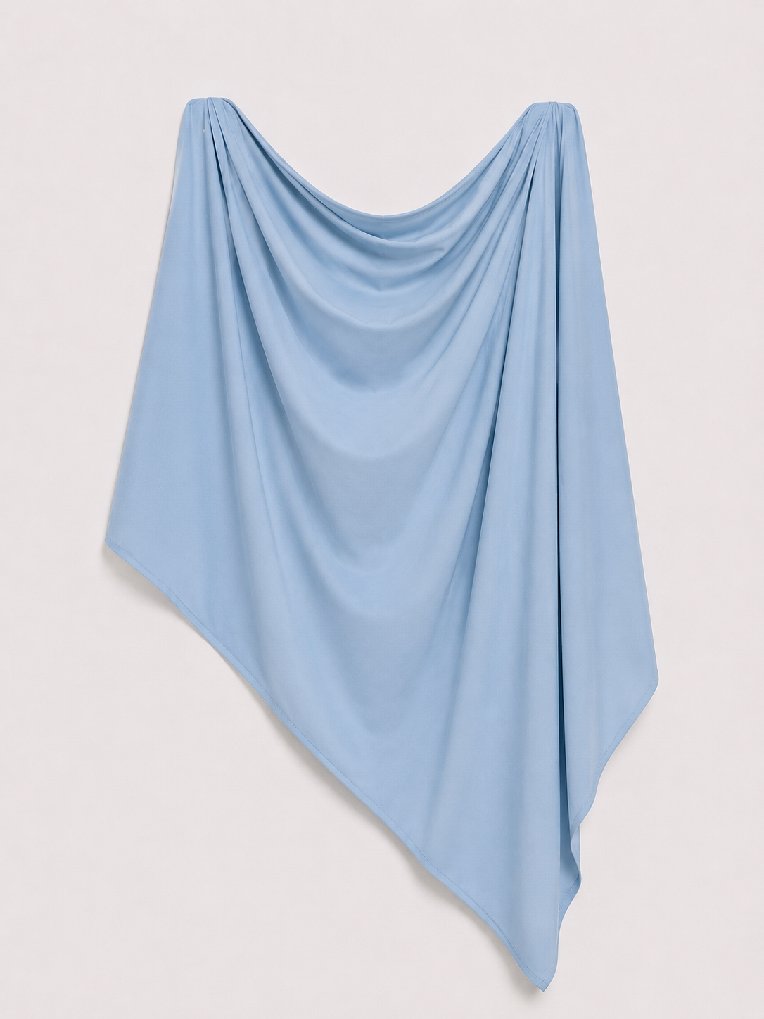 Voile Liquid Jersey — Bleu Poudre
